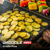 Deluxe 6 Burner Dual Fuel Gas Grill with Searing Side Burner