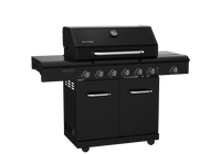 Deluxe 7-Burner Gas Grill with Stainless Steel Side Burner