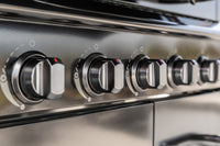 Deluxe 7-Burner Gas Grill with Stainless Steel Side Burner