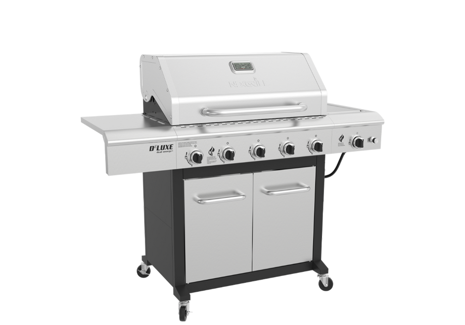 5-Burner Gas Grill with Searing Side Burner