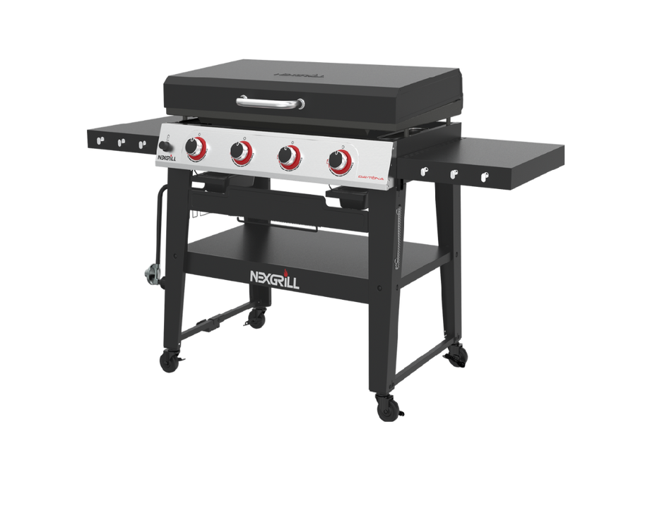 Nexgrill Daytona™ 4-Burner Propane Gas Grill with Griddle Top