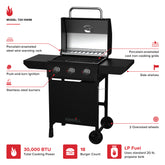 Nexgrill 3 Burner Liquid Propane Gas Grill in Black