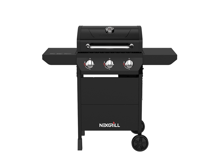 Nexgrill 3 Burner Liquid Propane Gas Grill in Black