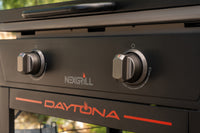 Daytona™ 28" 2-Burner Propane Gas Griddle with Lid in Black