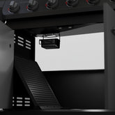 Gourmet Pro 6-Burner Graphite Dual Fuel Gas Grill with Searing Side Burner