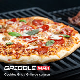 Gourmet Pro 6-Burner Graphite Dual Fuel Gas Grill with Searing Side Burner