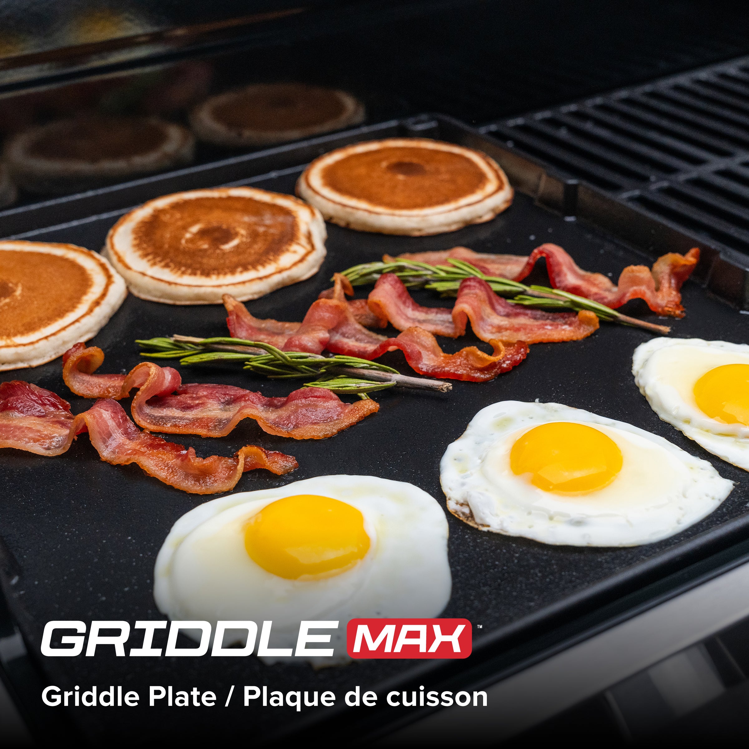Gourmet Pro 6-Burner Graphite Dual Fuel Gas Grill with Searing Side Bu