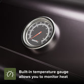 Nexgrill Oakford Homestead 24 Heavy Duty Charcoal Grill in Black