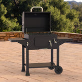 Nexgrill Oakford Homestead 24 Heavy Duty Charcoal Grill in Black