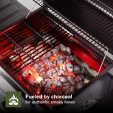 Nexgrill Oakford Homestead 24 Heavy Duty Charcoal Grill in Black