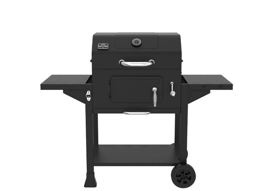 Nexgrill Oakford Homestead 24 Heavy Duty Charcoal Grill in Black