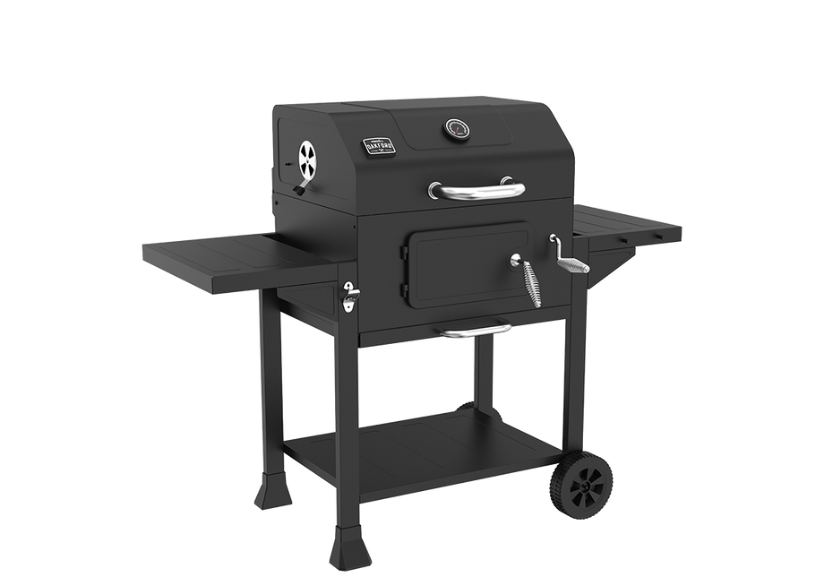 Nexgrill Oakford Homestead 24 Heavy Duty Charcoal Grill in Black