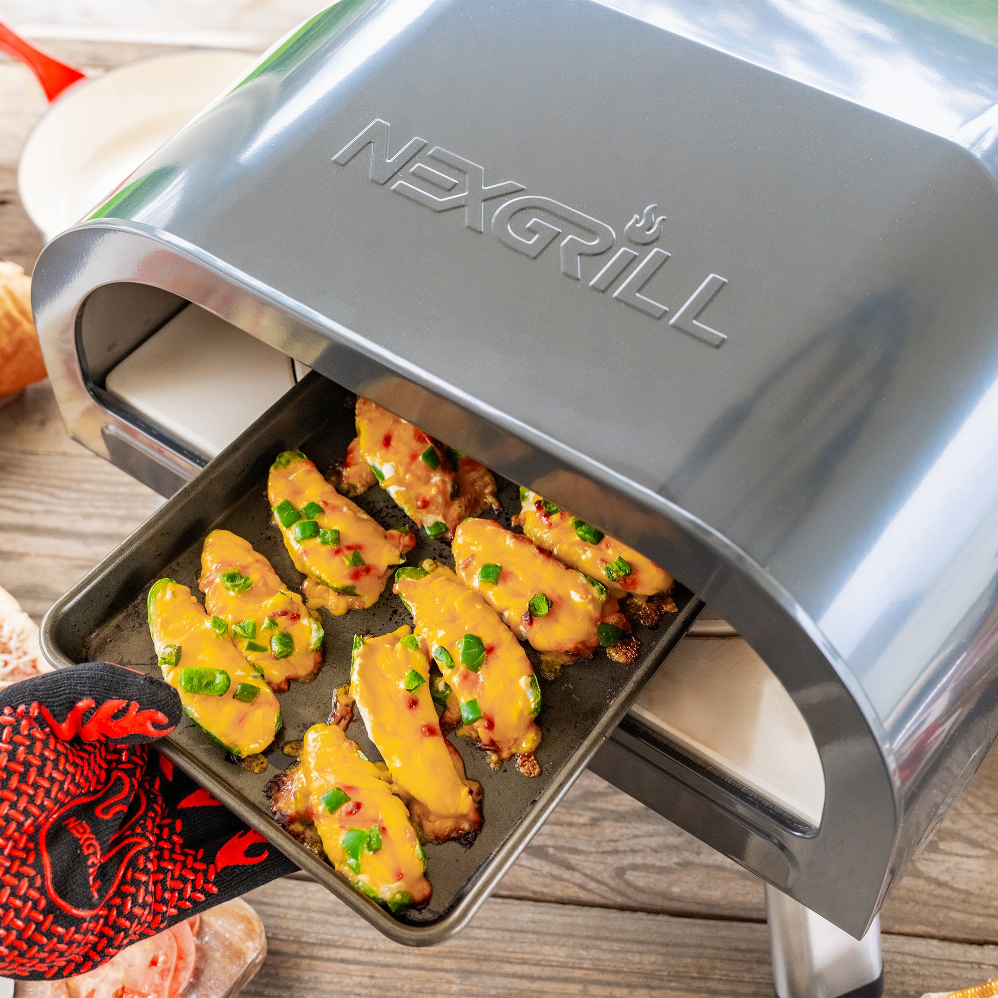 Ora 16 Pizza Oven with Auto-Rotating Pizza Stone | Nexgrill