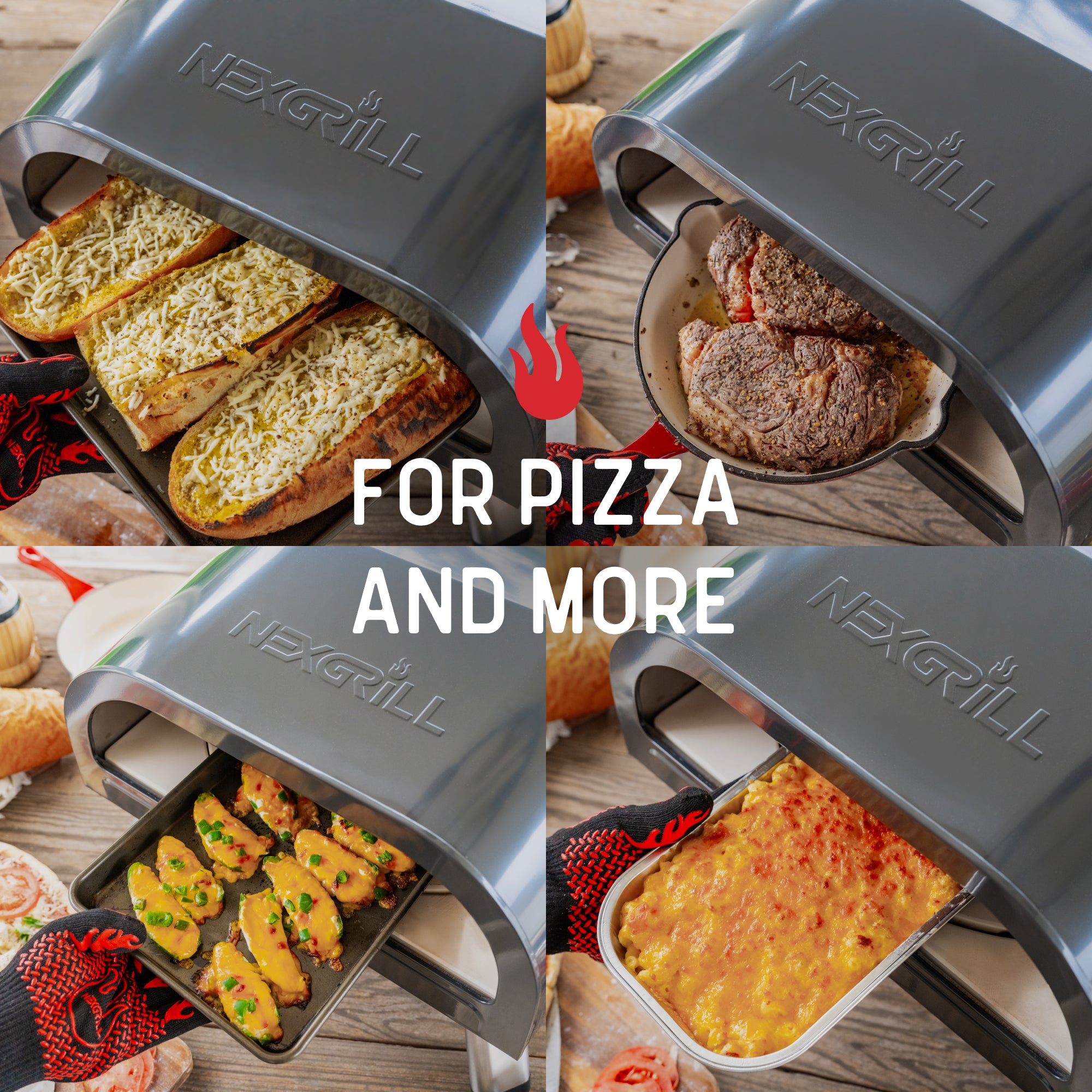 Ora 16 Pizza Oven with Auto-Rotating Pizza Stone | Nexgrill