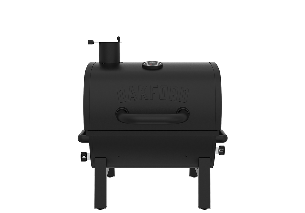 Oakford Outpost 18 Portable Charcoal Tabletop Grill in Black