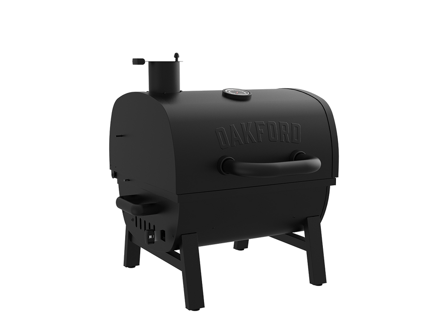 Nexgrill Oakford Outpost 18 Portable Charcoal Tabletop Grill in Black