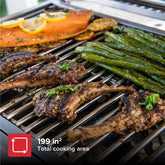 Nexgrill  2-Burner Portable Propane Gas Table Top Grill in Stainless Steel