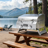 Rally™ 2-Burner Portable Stainless Steel Gas Grill