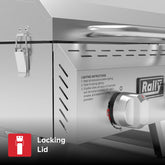 Rally™ 2-Burner Portable Stainless Steel Gas Grill