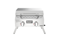 Rally™ 2-Burner Portable Stainless Steel Gas Grill