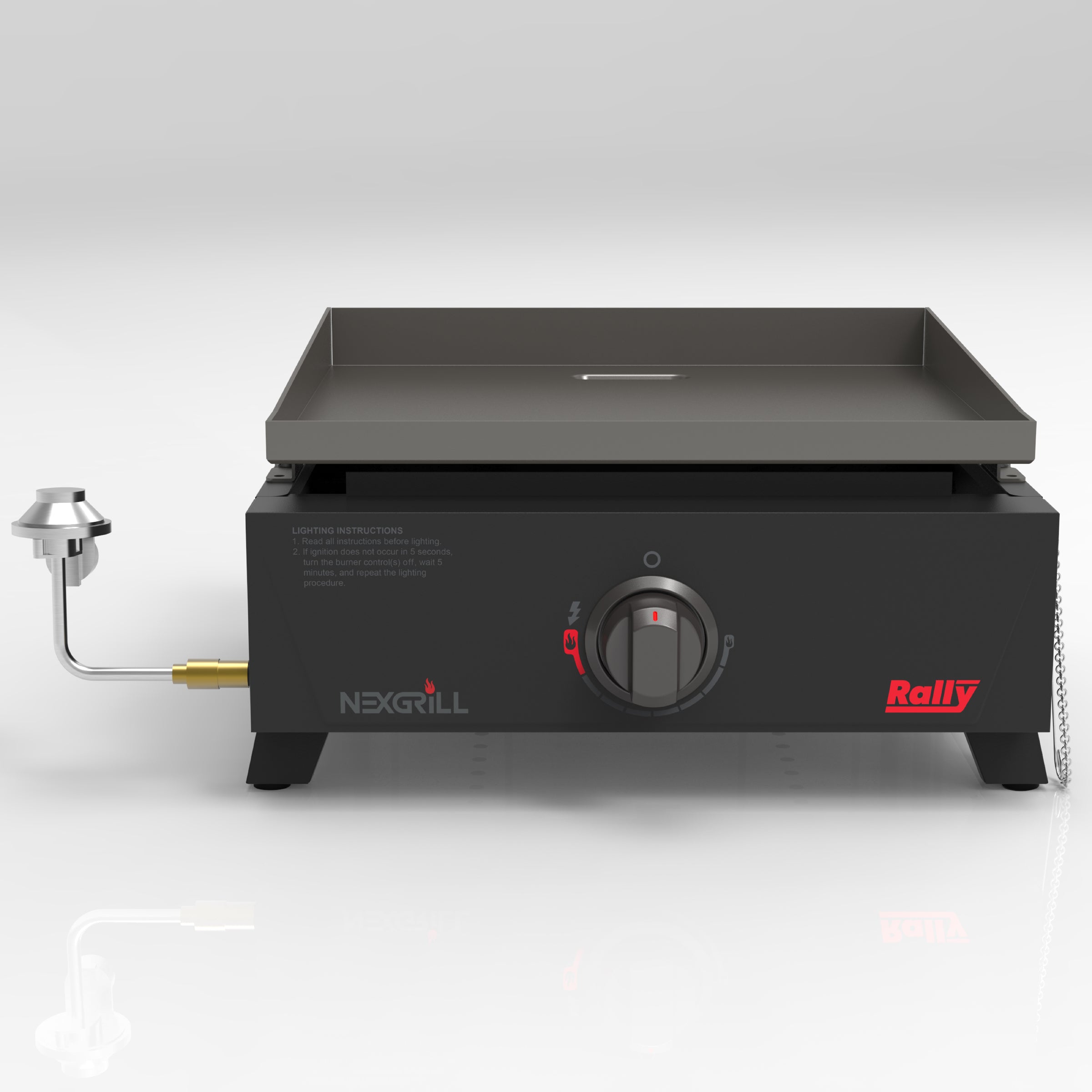 Rally™ 1-Burner Portable Gas Griddle | Nexgrill