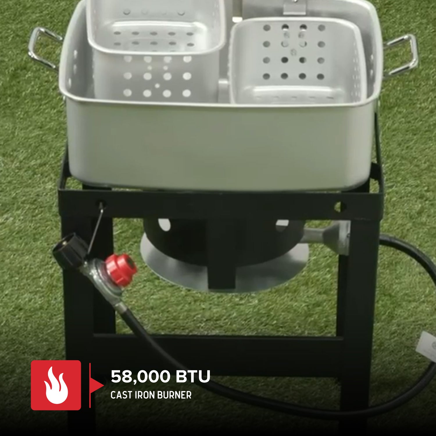 18 Qt. Fish Fryer with Double Baskets Package | Nexgrill