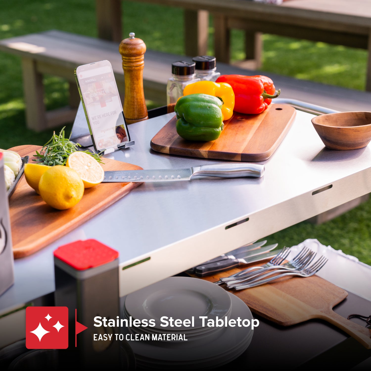 Grill Preparation Cart | Nexgrill