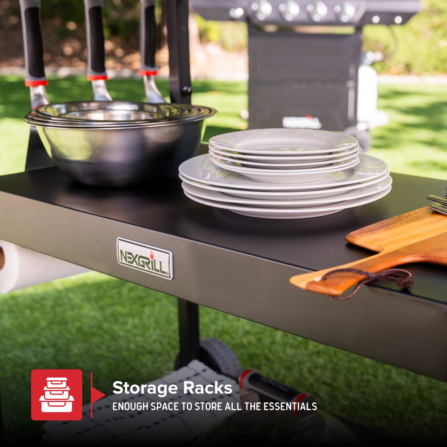 Grill Preparation Cart | Nexgrill