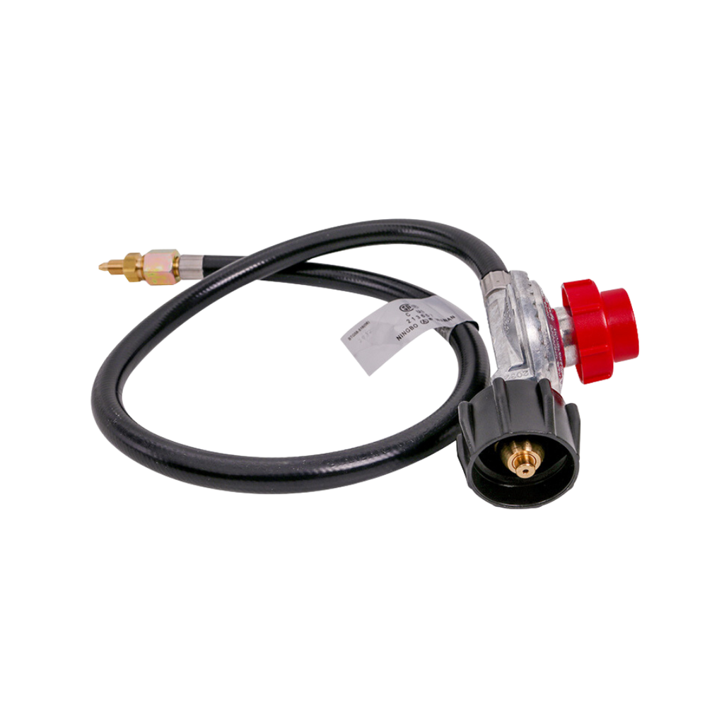 Grill regulator outlet hose