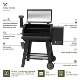 Oakford™ 715 Pellet Smoker Grill