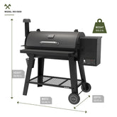 Oakford™ 930 Pellet Smoker Grill