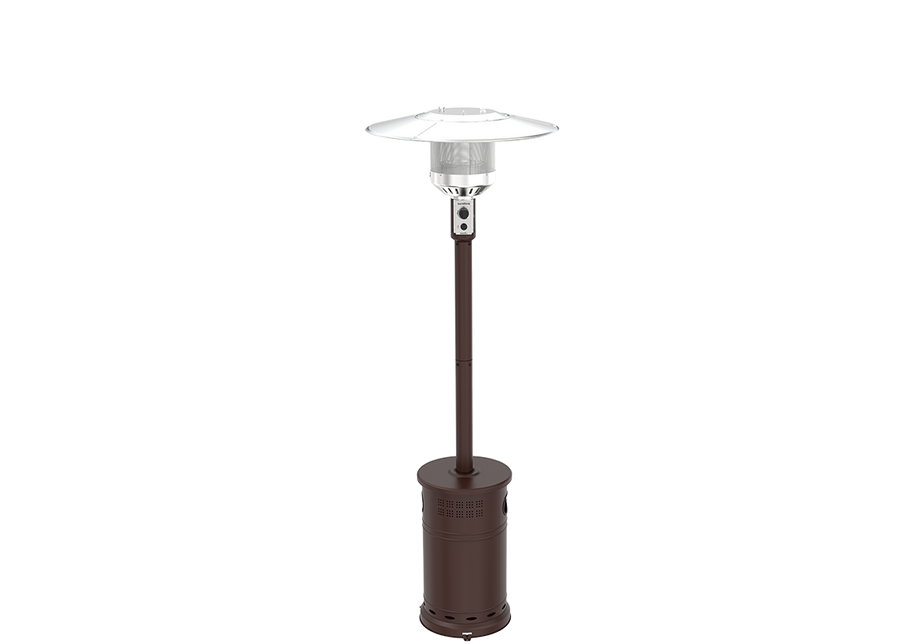 Sundara 48,000 BTU Bronze Propane Standing Patio Heater with Wheels