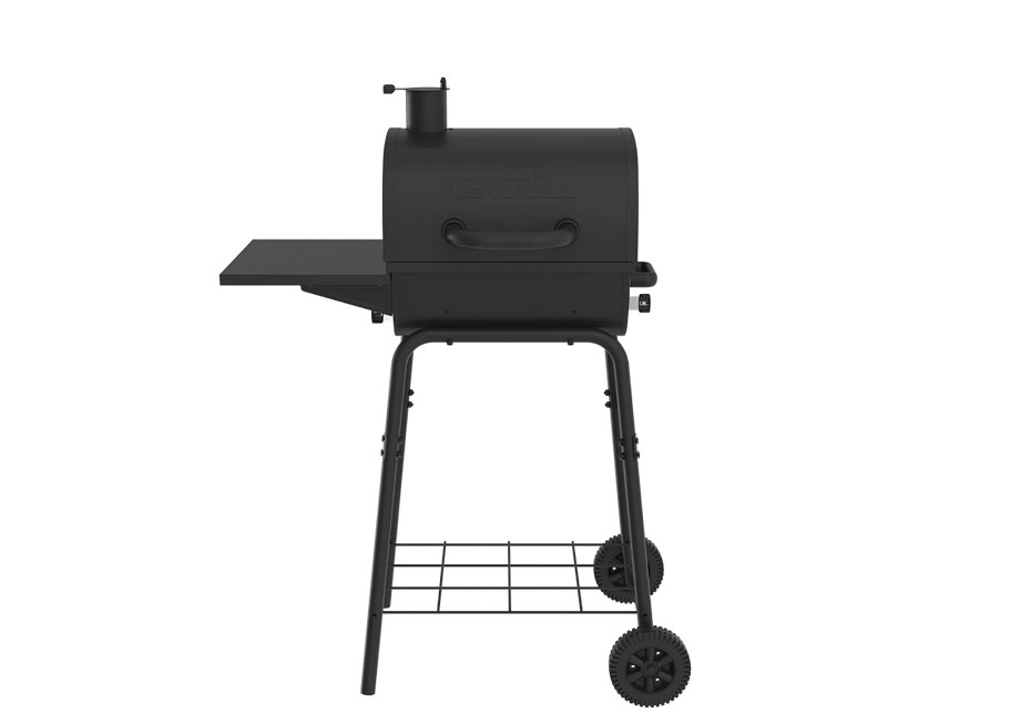 17.5" Charcoal Barrel Grill with Side Shelf