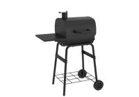 17.5" Charcoal Barrel Grill with Side Shelf