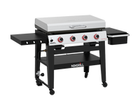 Stainless Steel Nexgrill Daytona™ 4-Burner Flat Top Griddle Grill