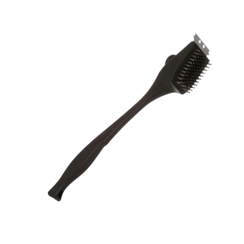 Grill Brush & Scraper With 2 Replacement Brush Heads