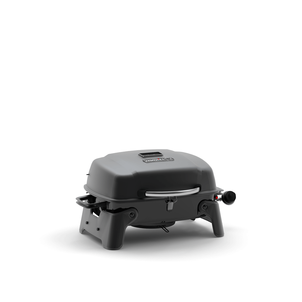 1 Burner Portable Propane Table Top Gas Grill (Side View)
