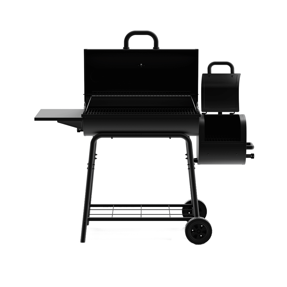 Nexgrill 29 inch Barrel Charcoal Grill with Smoker | Nexgrill
