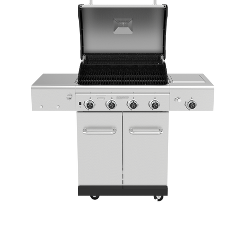 5 Burner Grill with Stainless Steel Side Burner