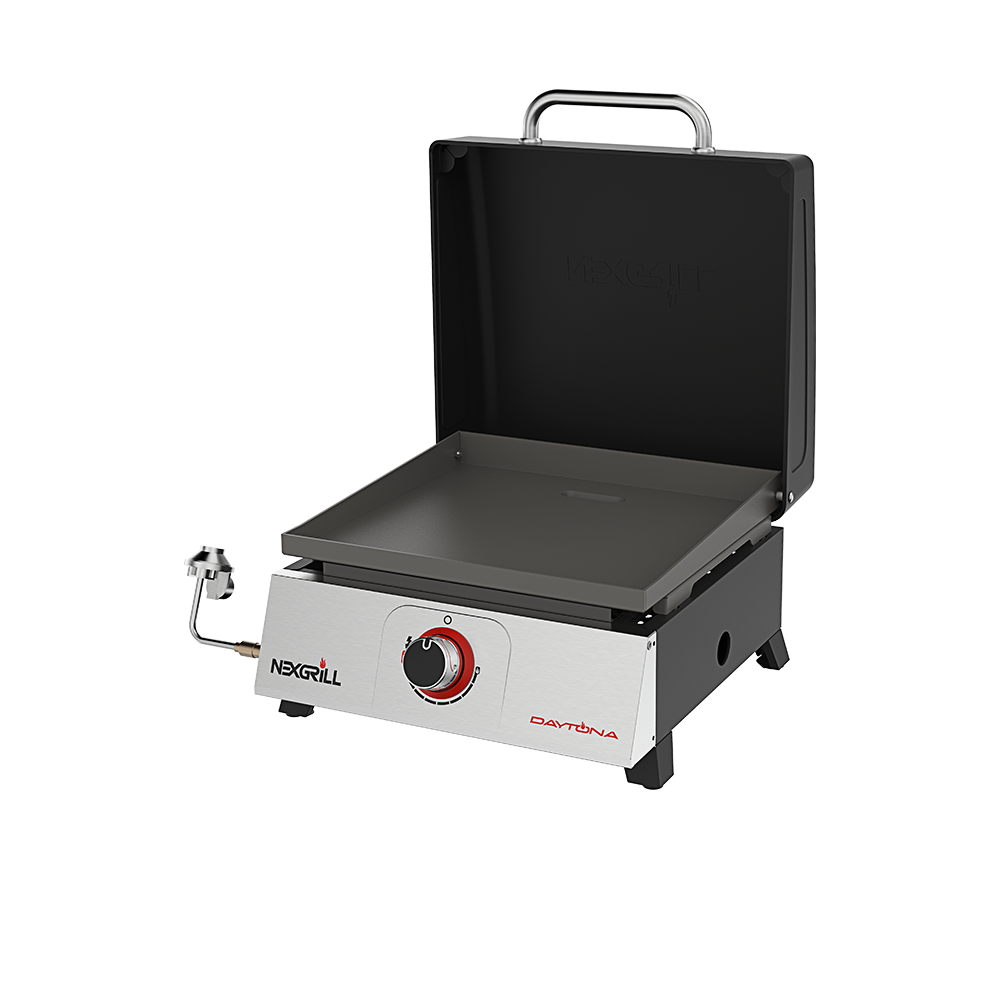 Daytona™ 1-Burner Propane Gas Grill with Griddle Top | Nexgrill