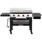 Stainless Steel Nexgrill Daytona™ 4-Burner Flat Top Griddle Grill