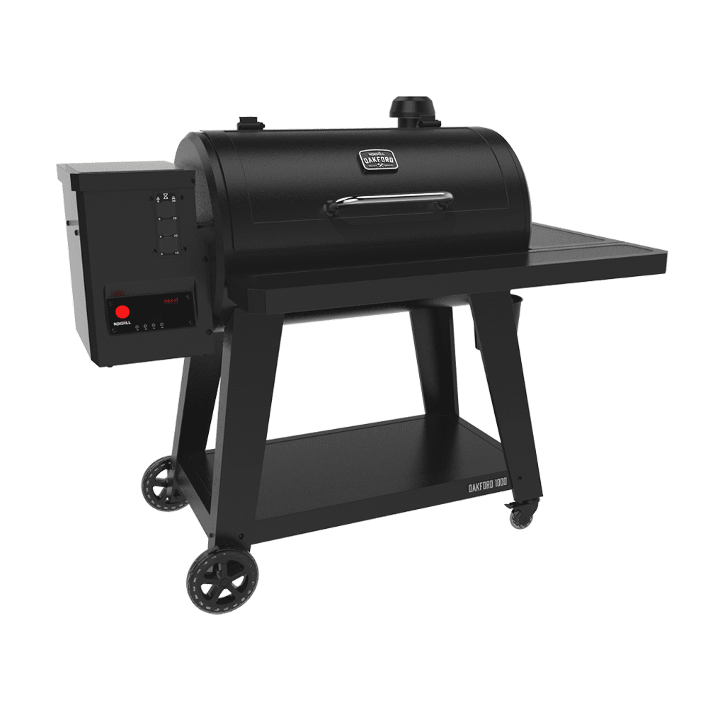 Oakford 1000 Pellet Grill Left View
