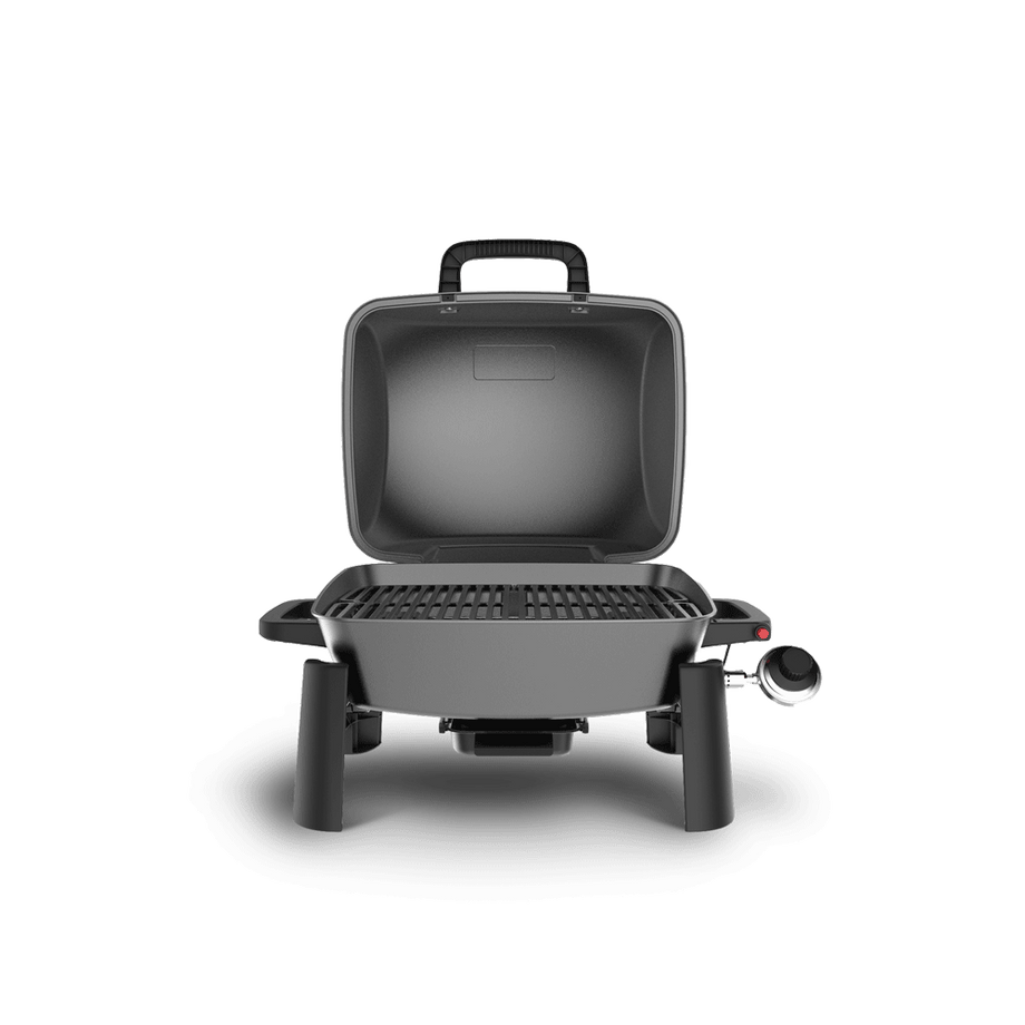 Fortress 1 Burner Table Top Gas Grill (Lid Open)